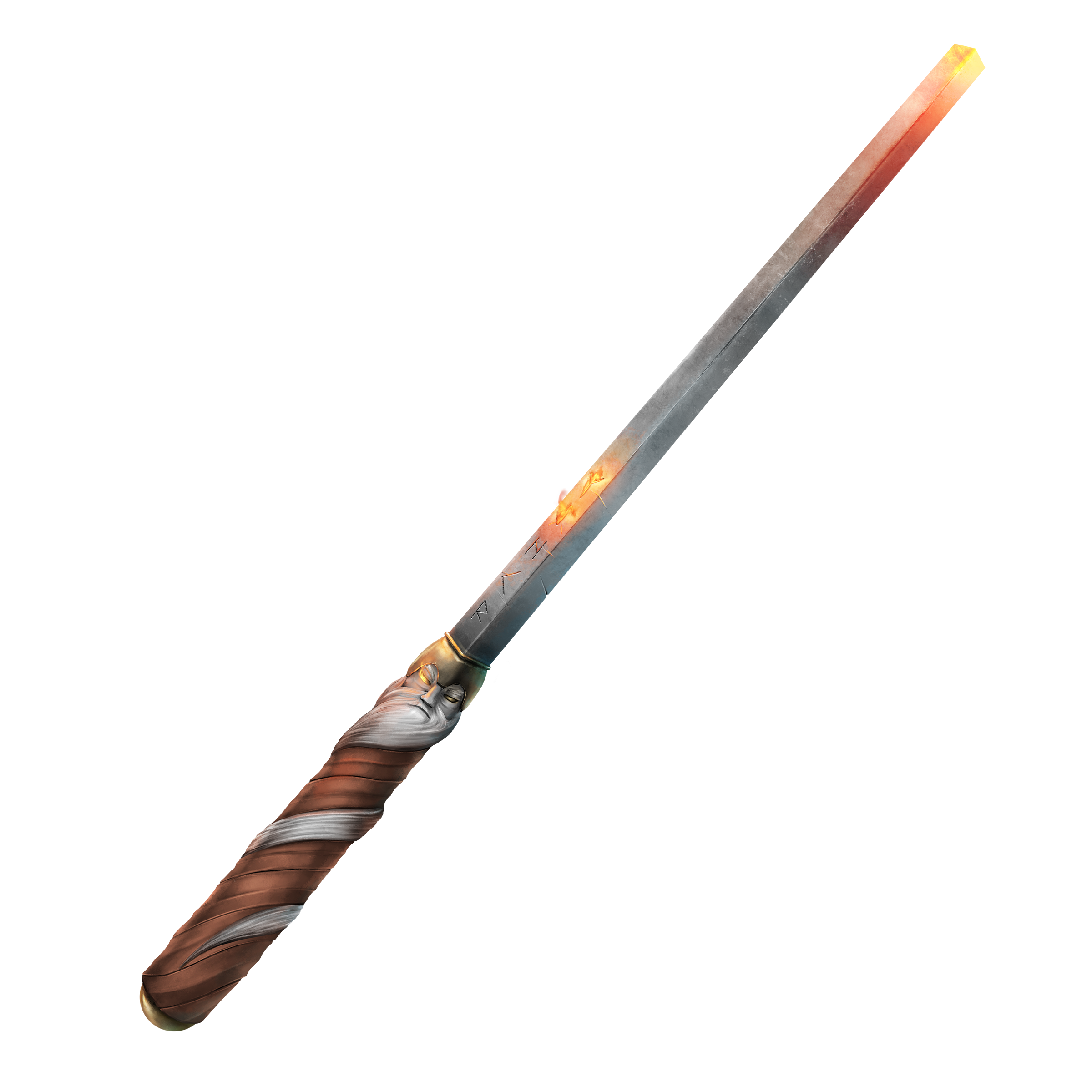 Direstone Runic Wand No